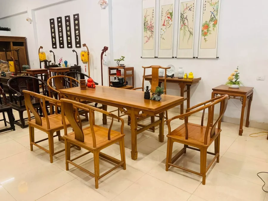 Bộ bàn ghế minh mẫu BGGM-05