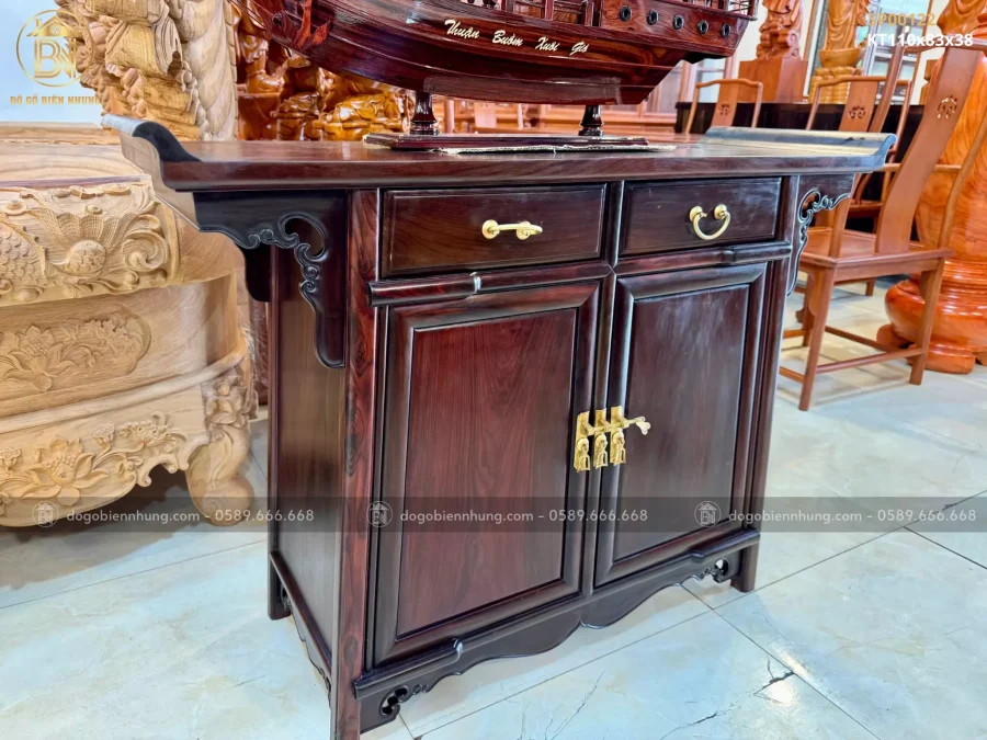 Tủ bao công gỗ Trắc