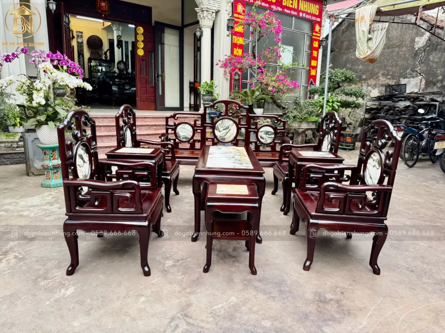 Bộ bàn ghế móc Mẫu 1